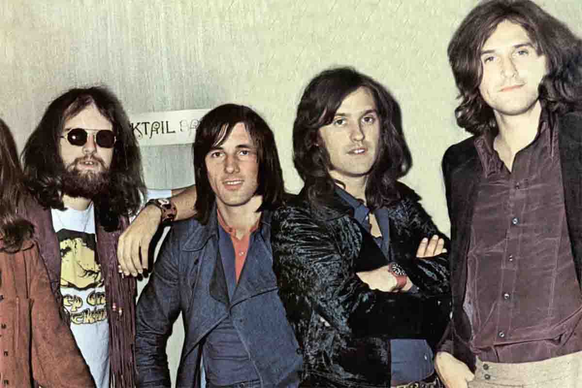 I Kinks nel loro momento di maggior successo, il 1975