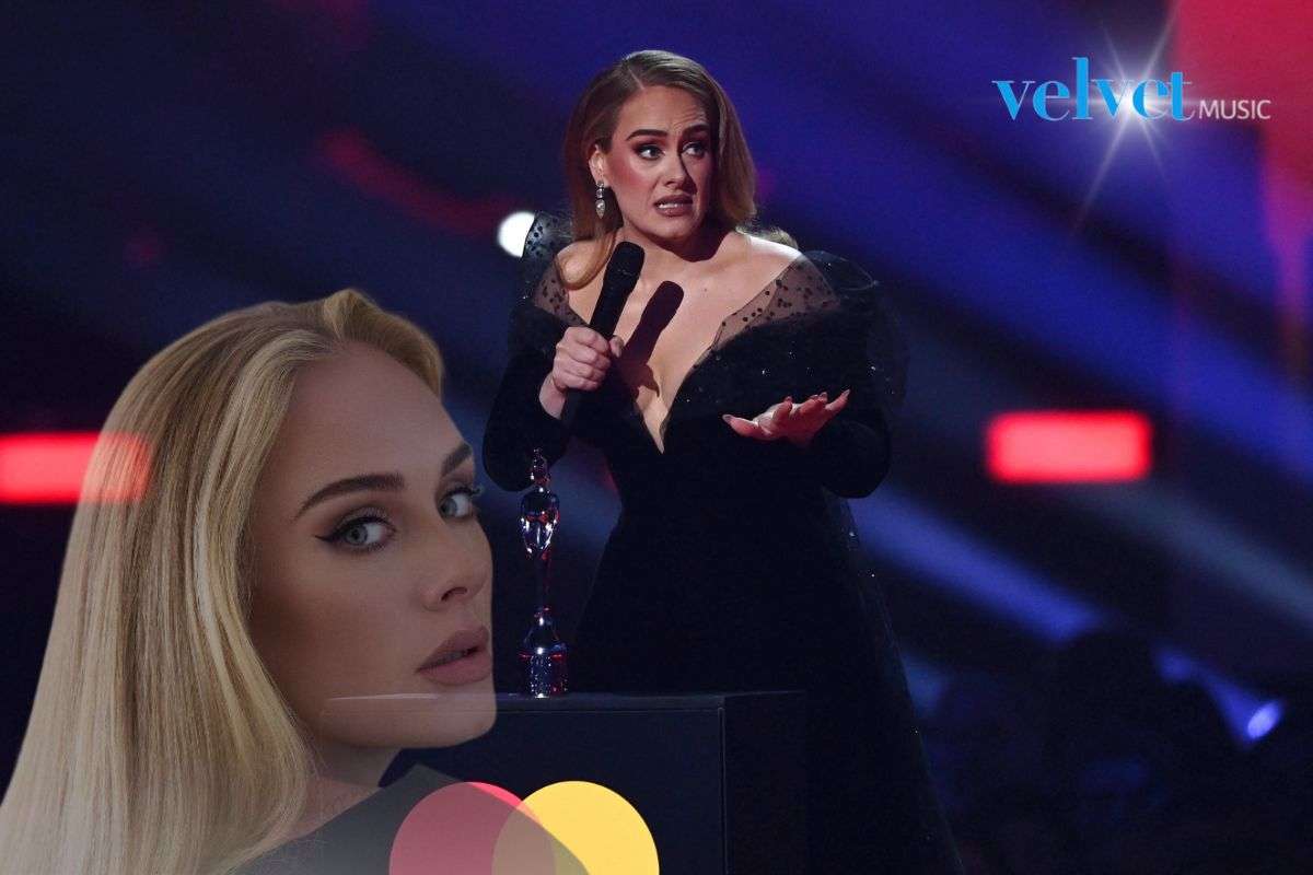 Adele ritira un riconoscimento ai Brit Awards