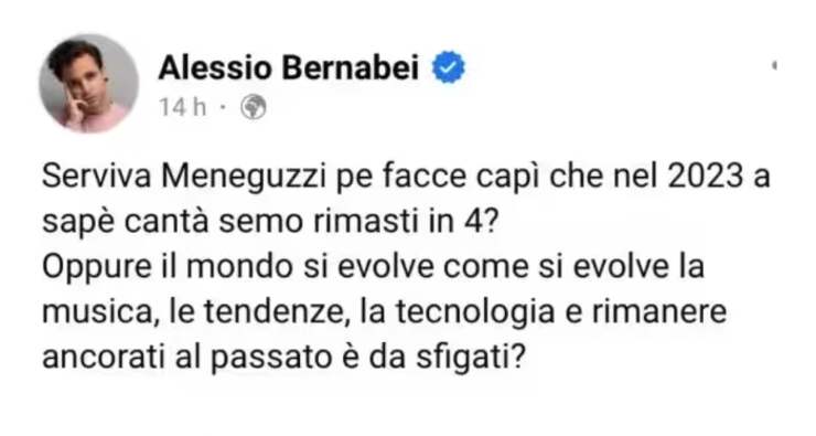 Amici, parla l'ex star