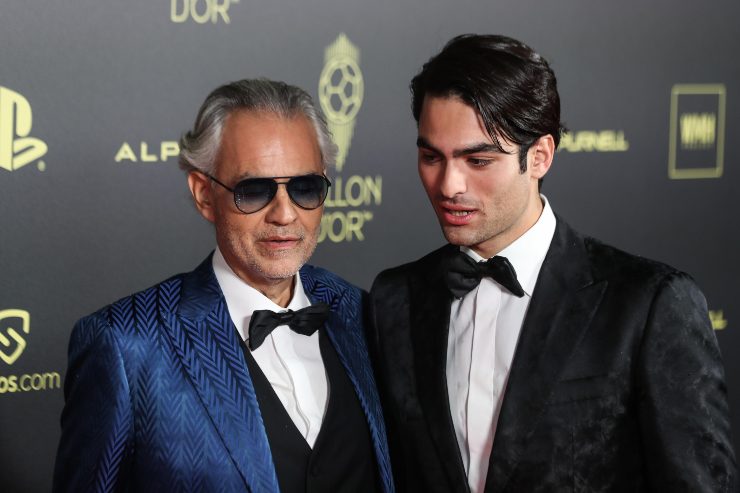 andrea bocelli carriera figlio