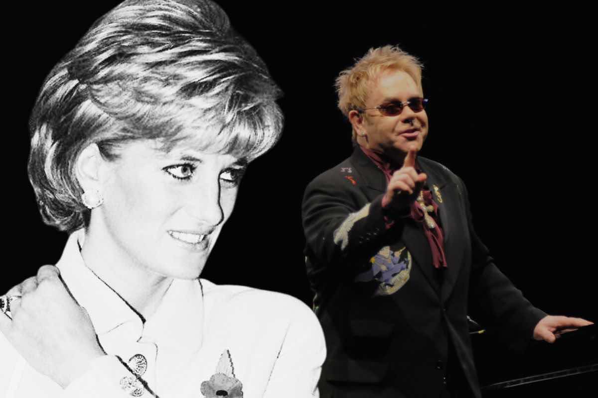 lady diana amicizia con elton john