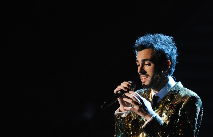 Marco Mengoni vincitore di X-Factor nel 2009