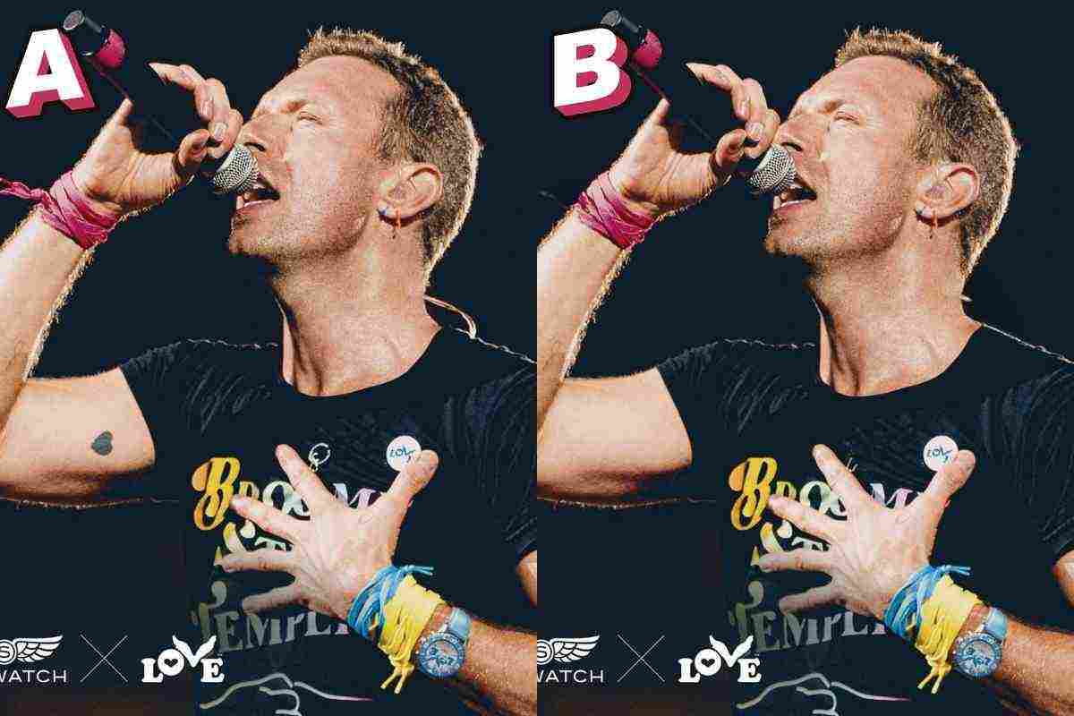 Test delle differenze chris martin