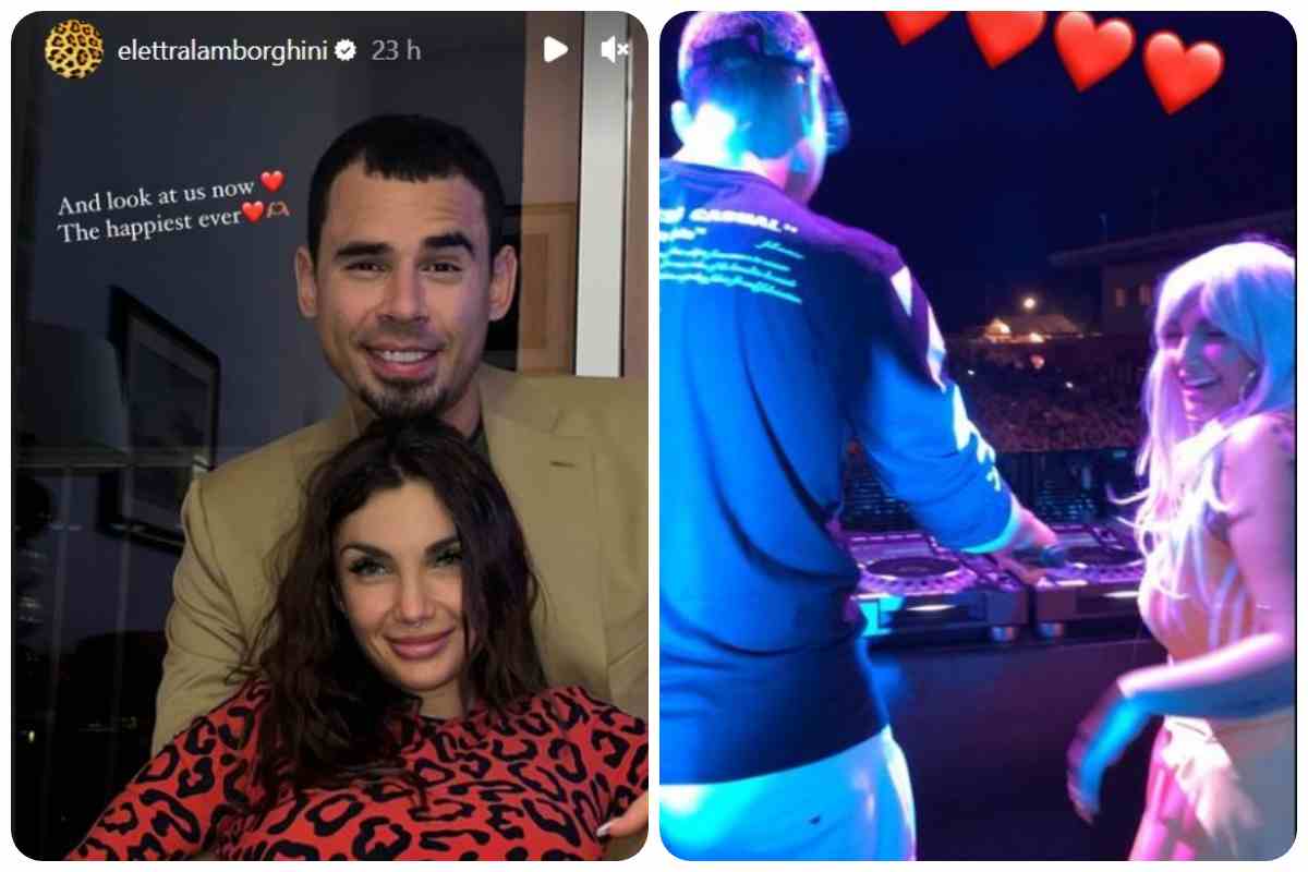 Elettra Lamborghini e Afrojack foto