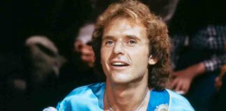Una immagine anni '80 di Gary Wright -