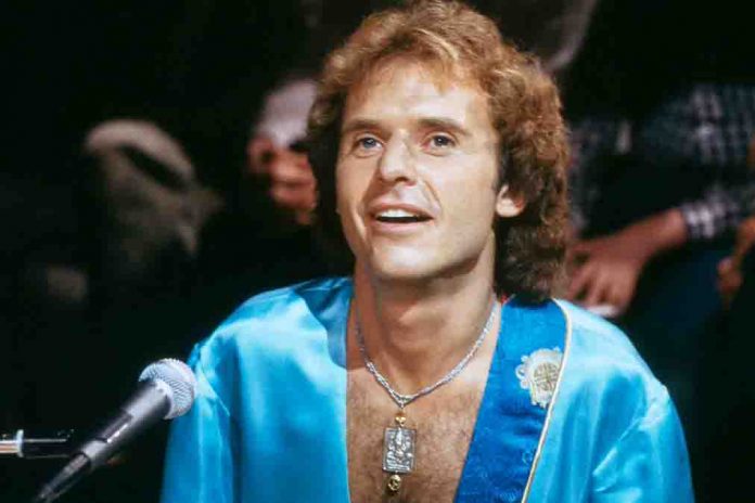 Una immagine anni '80 di Gary Wright -