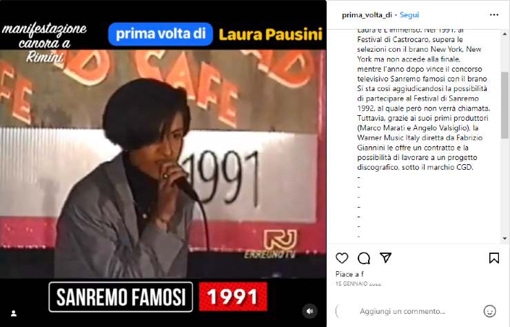 Laura Pausini capelli