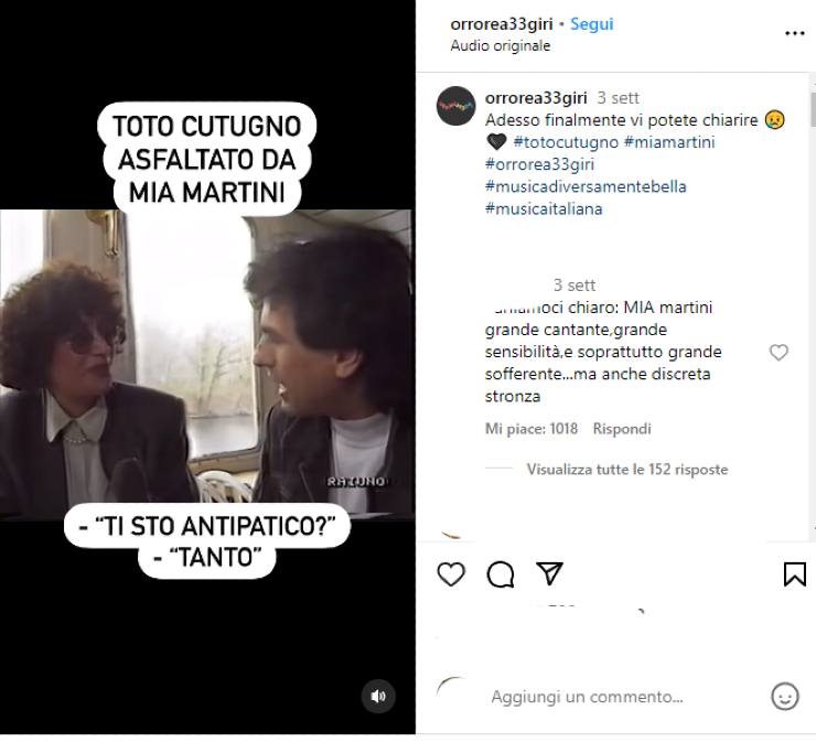 Toto Cutugno e Mia Martini video