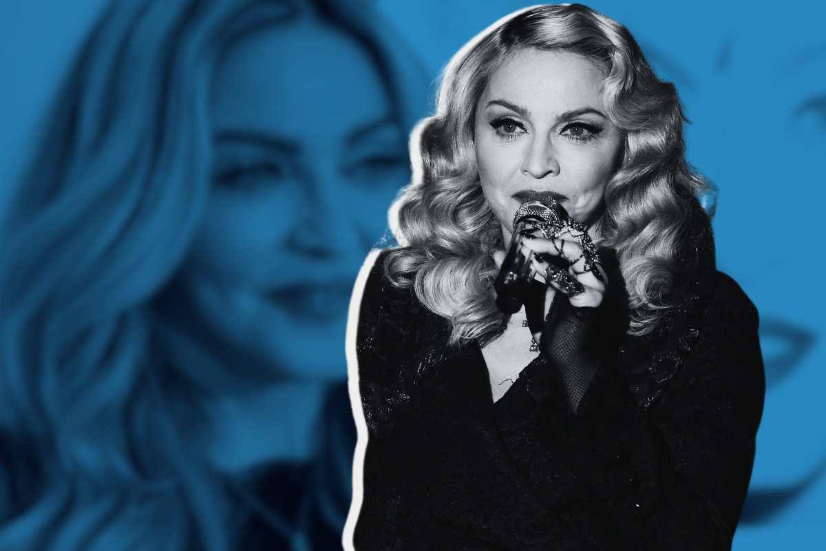 madonna si mostra senza filtri