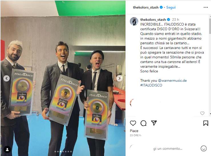 Italodisco Svizzera kolors