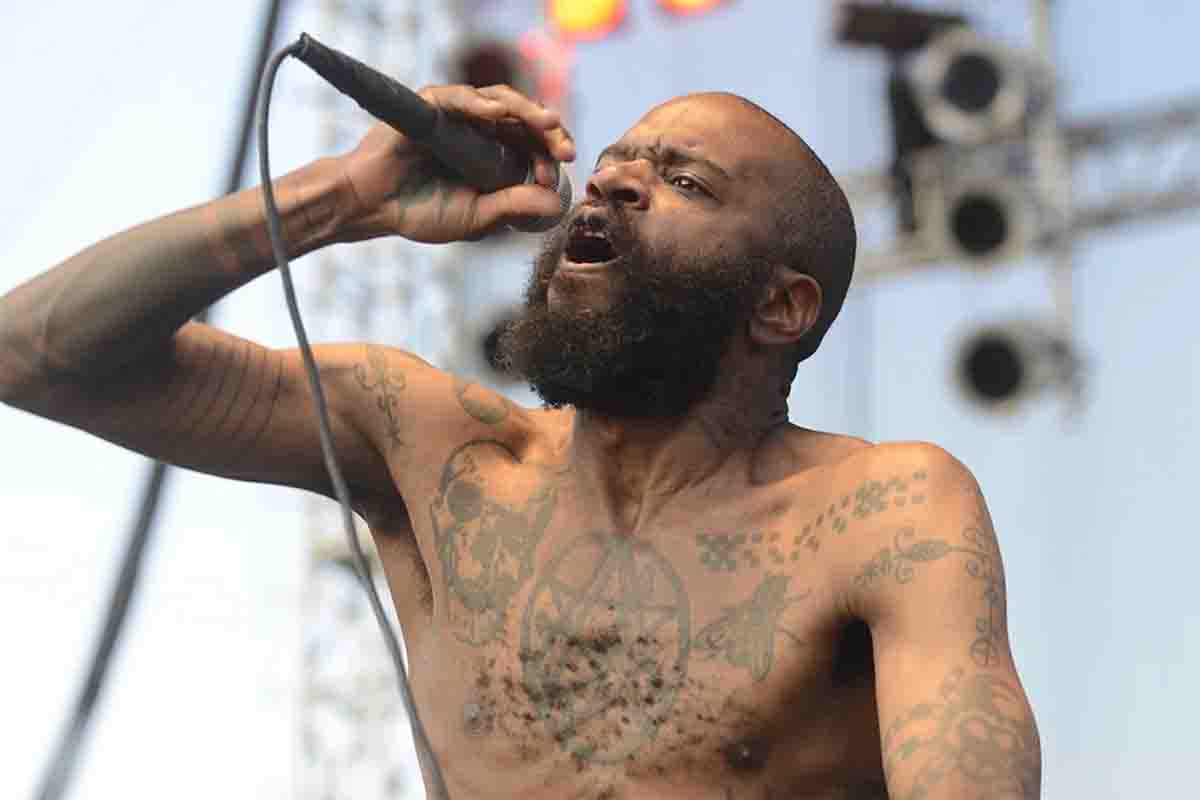 Stefan Burnett, alias MC Ride, il frontman dei Death Grips