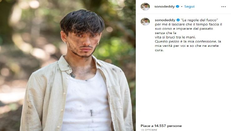 Deddy cosa fa oggi l'ex Amici