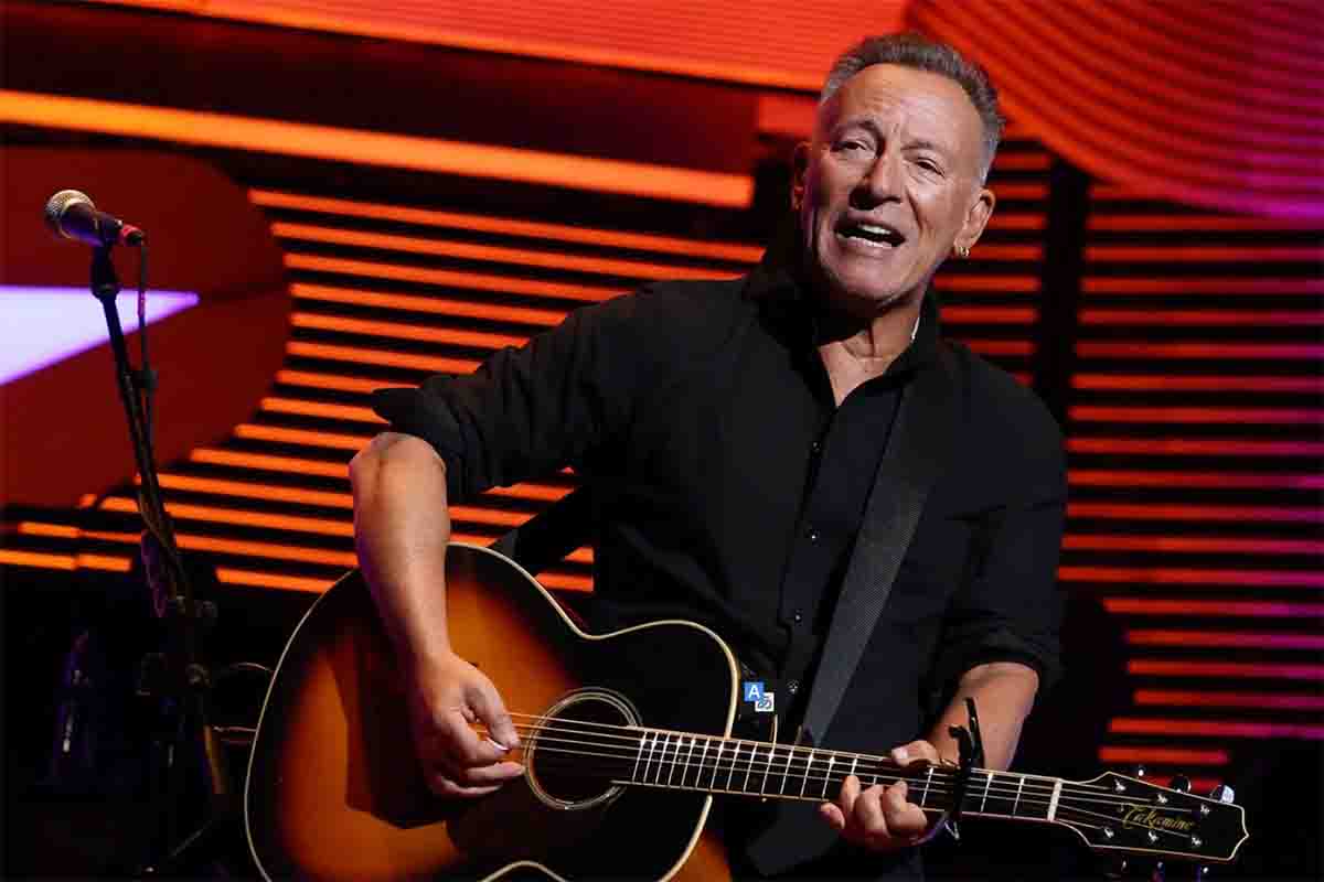 Bruce Springsteen dal vivo dopo i problemi di salute