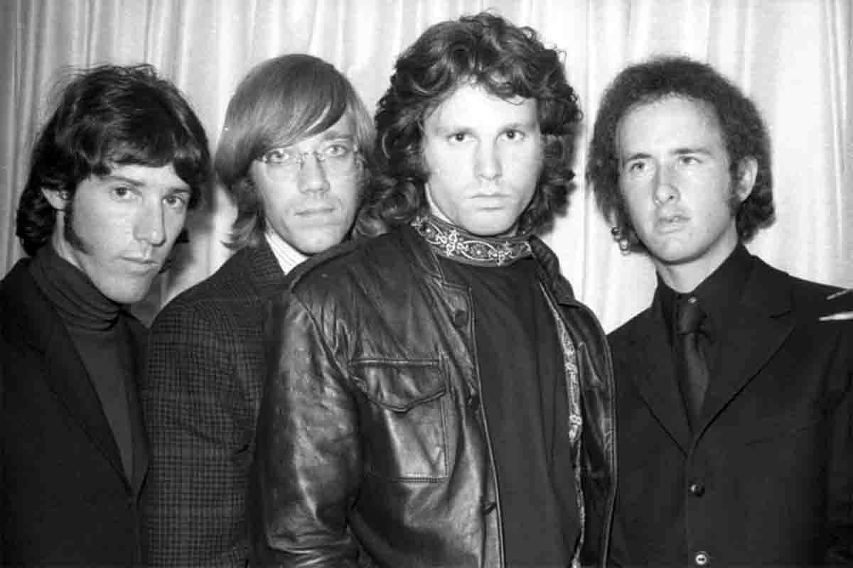 Da sinistra Densmore, Manzarek, Morrison e Krieger: The Doors