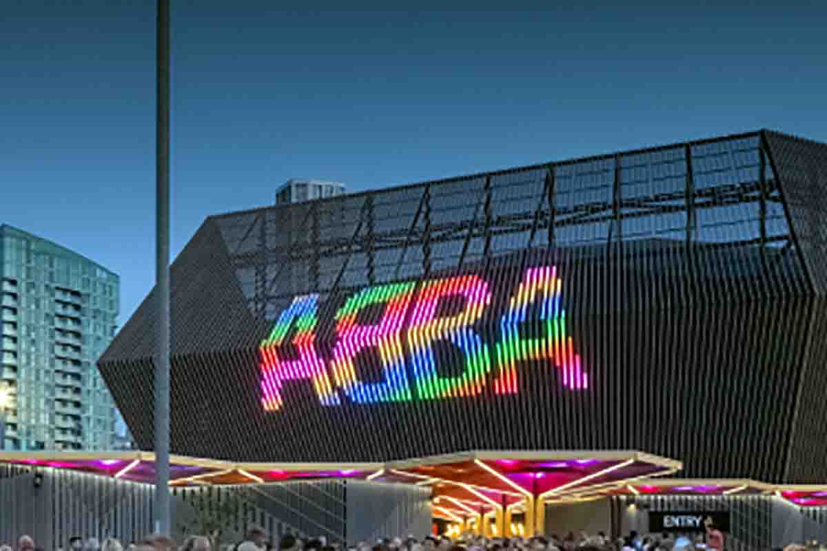 Abba Mobile, la struttura di Pudding MIll a Londra che ospita lo show