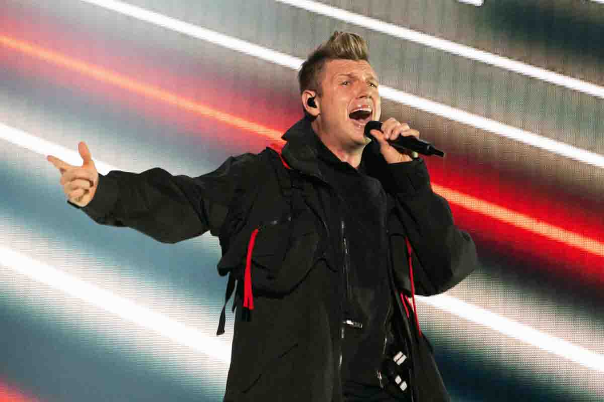 Nick Carter, cantante e fondatore dei Backstreet Boys