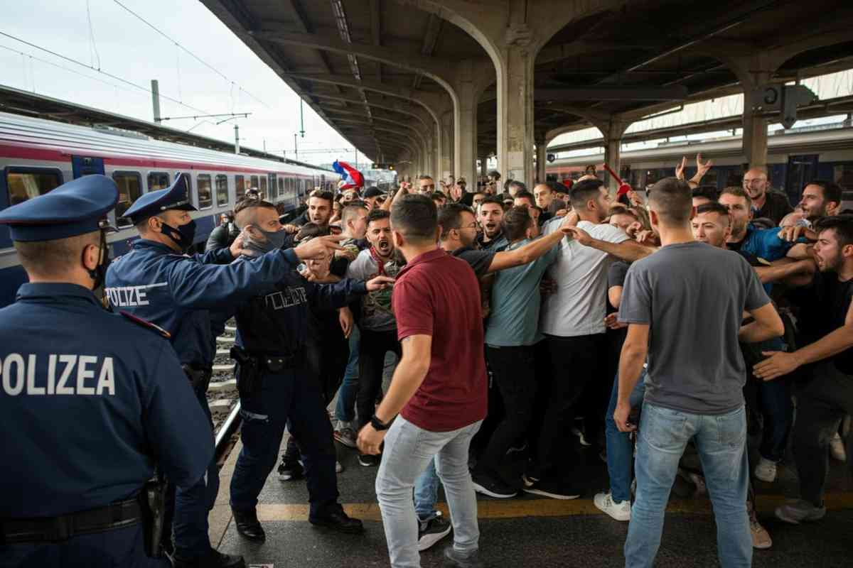 Otto arresti dopo l'assalto a un treno: la polizia fa luce sull'accaduto