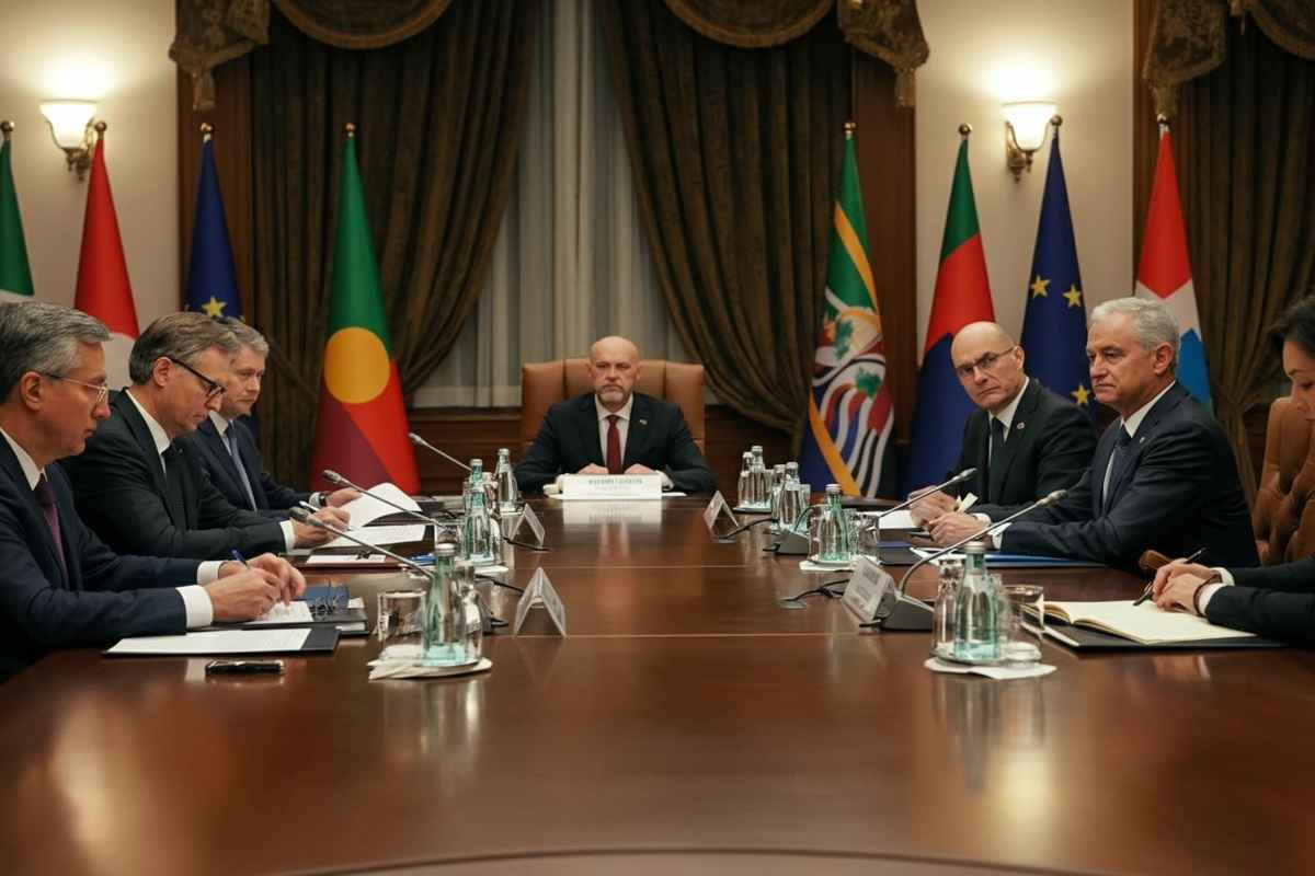 Zelensky a Washington: incontro esclusivo con i senatori americani