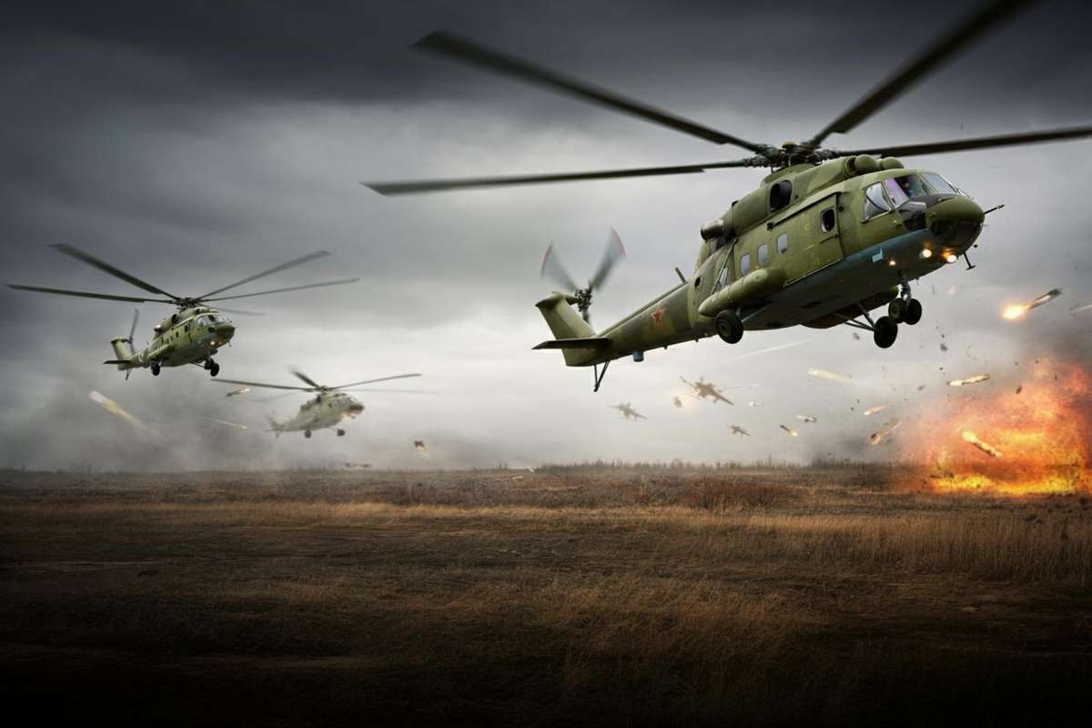 Kiev rivela: quattro elicotteri russi distrutti nel Belgorod