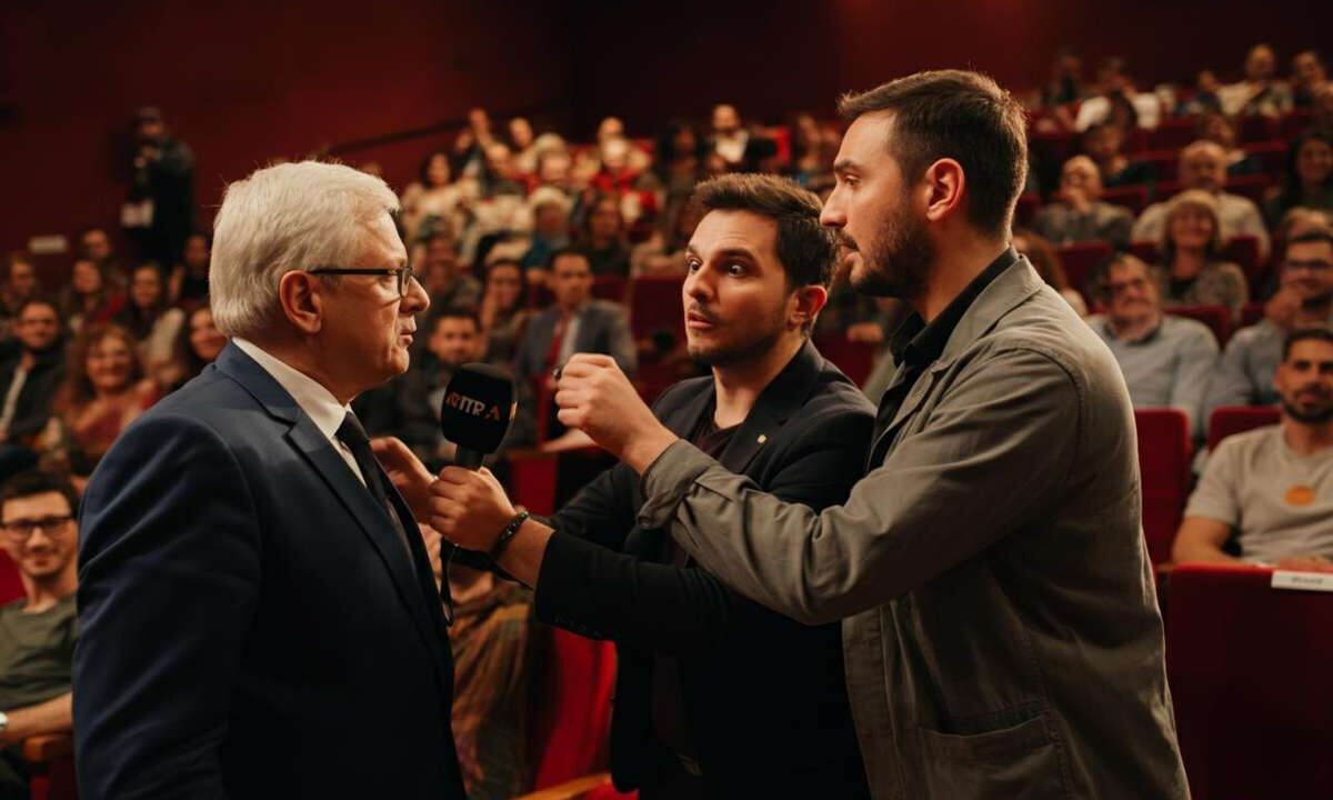 Romano Prodi sorprende: tira i capelli alla giornalista Lavinia Orefici