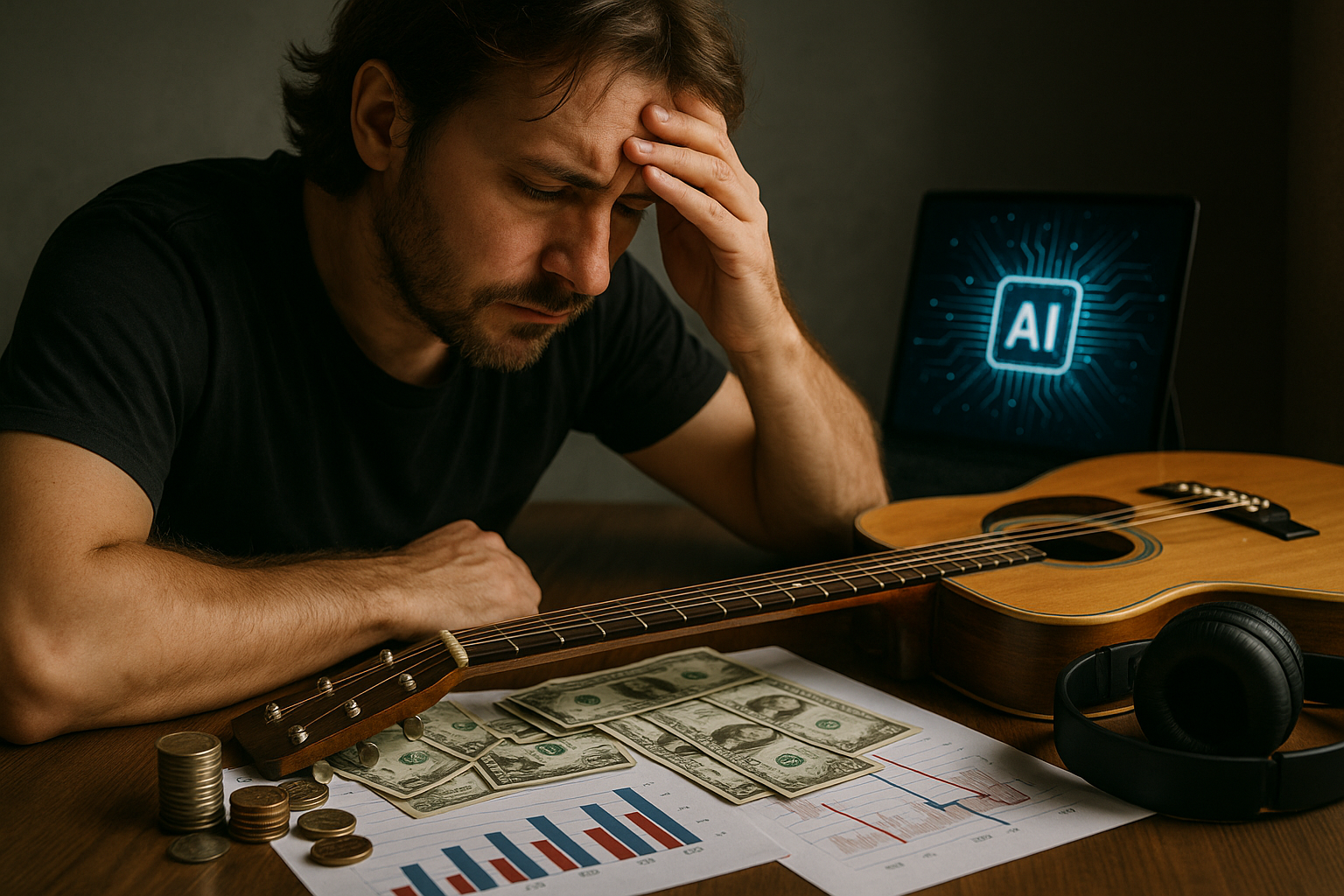Artisti veri vs bot: come la musica sintetica sta svuotando le royalty