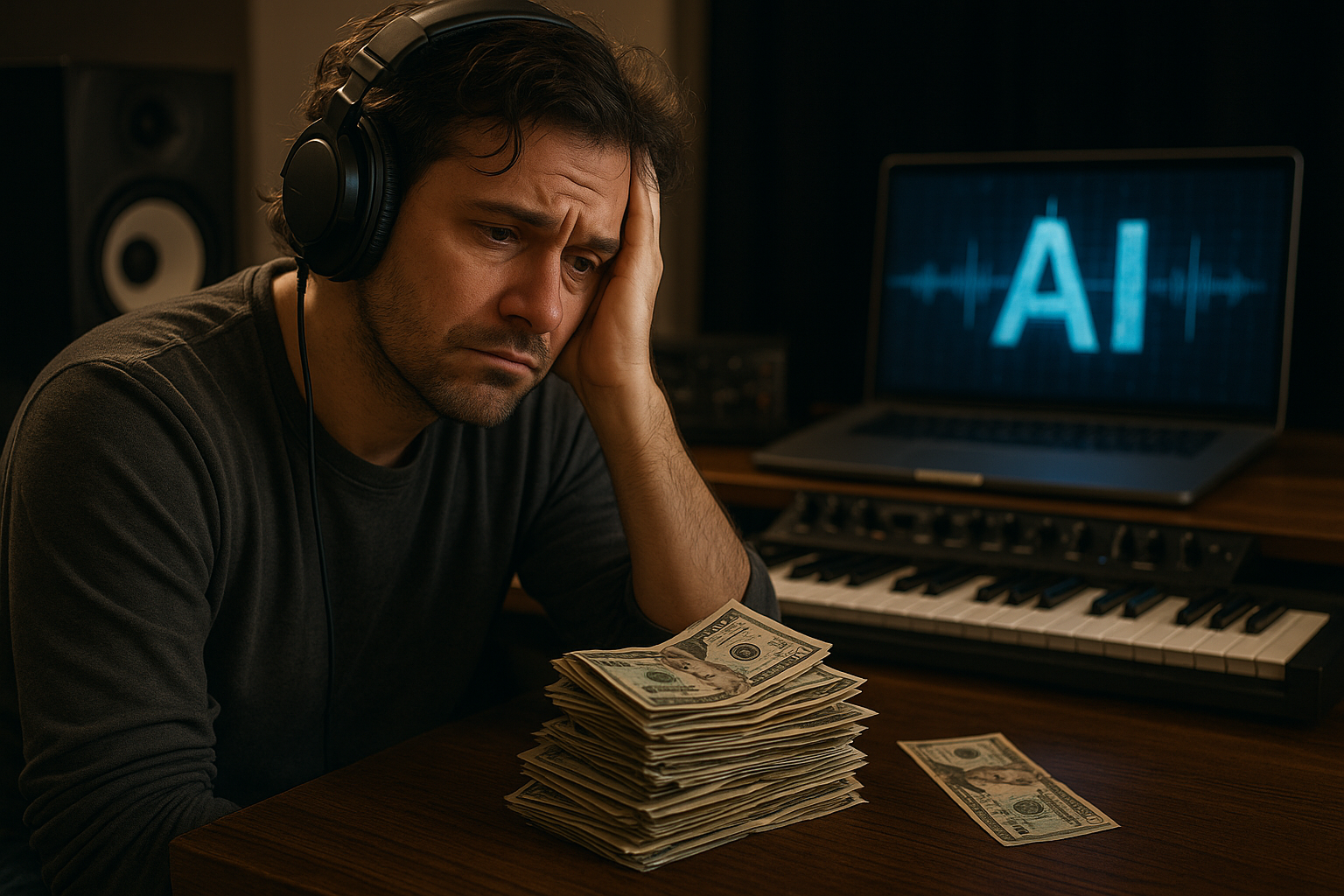 Artisti veri vs bot: come la musica sintetica sta svuotando le royalty