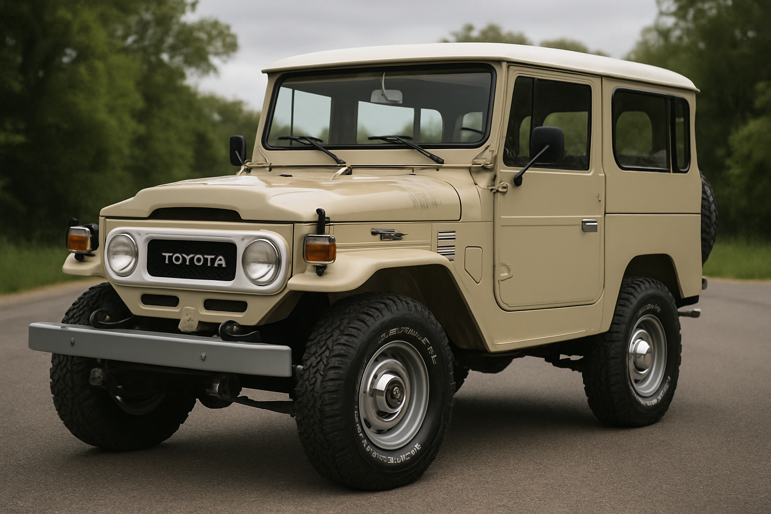 Mini Toyota Land Cruiser dettagli