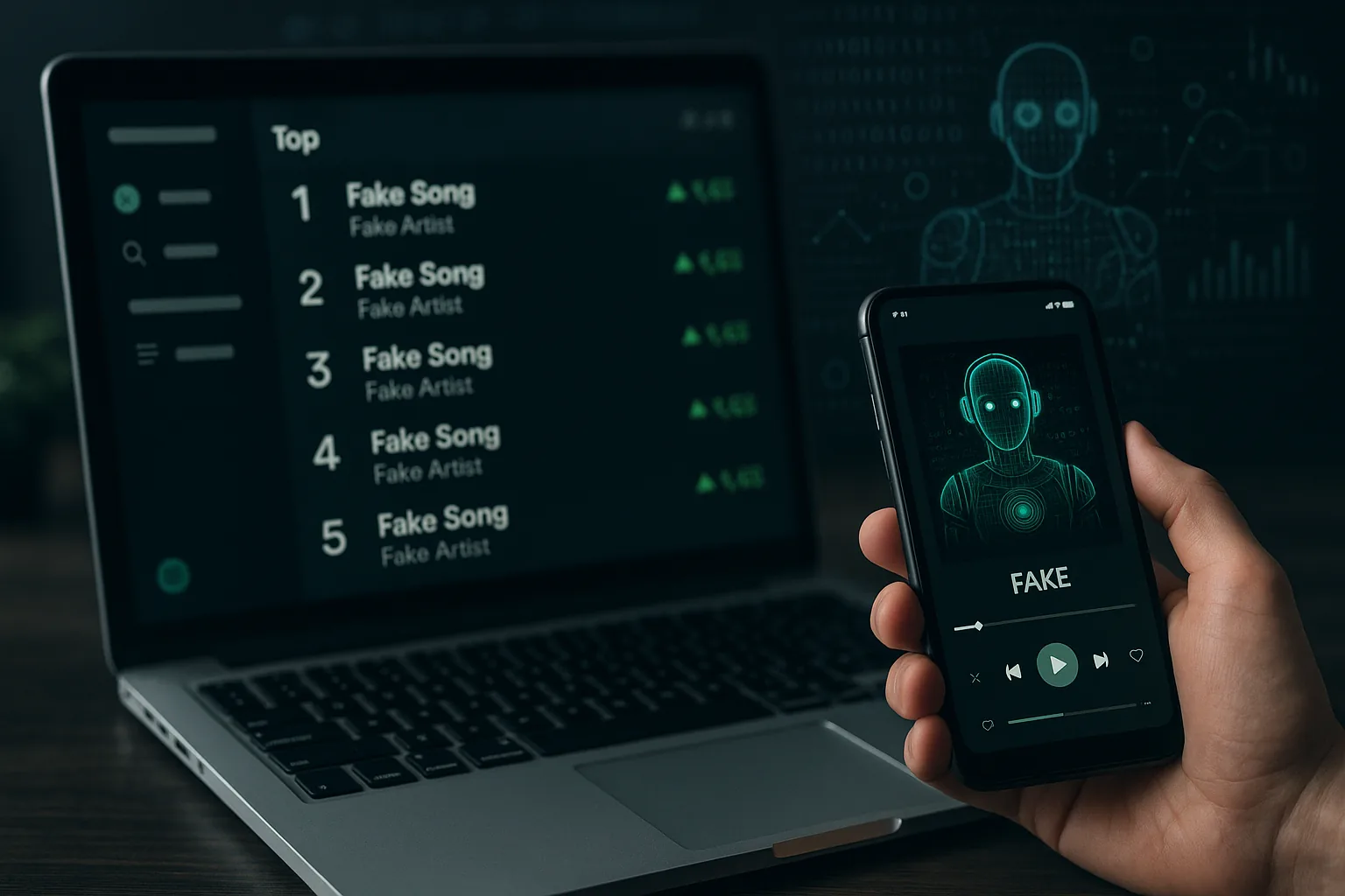 Classifiche streaming sotto attacco: come i bot AI stanno manipolando i chart e cosa fanno le piattaforme