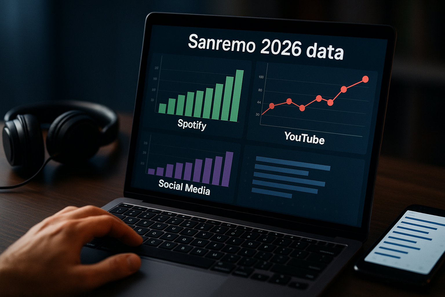 Sanremo 2026: i numeri dietro il festival — streaming, social, audience reale
