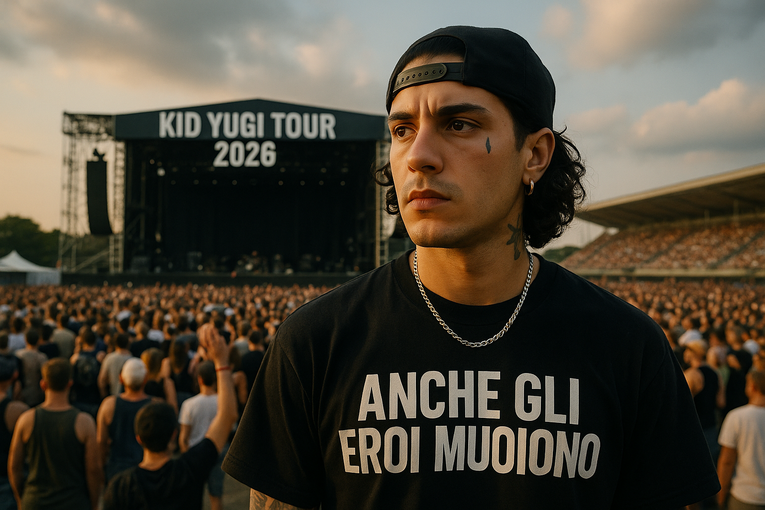 Kid Yugi porta 'Anche Gli Eroi Muoiono' dai festival ai palazzetti: sold out autunnali