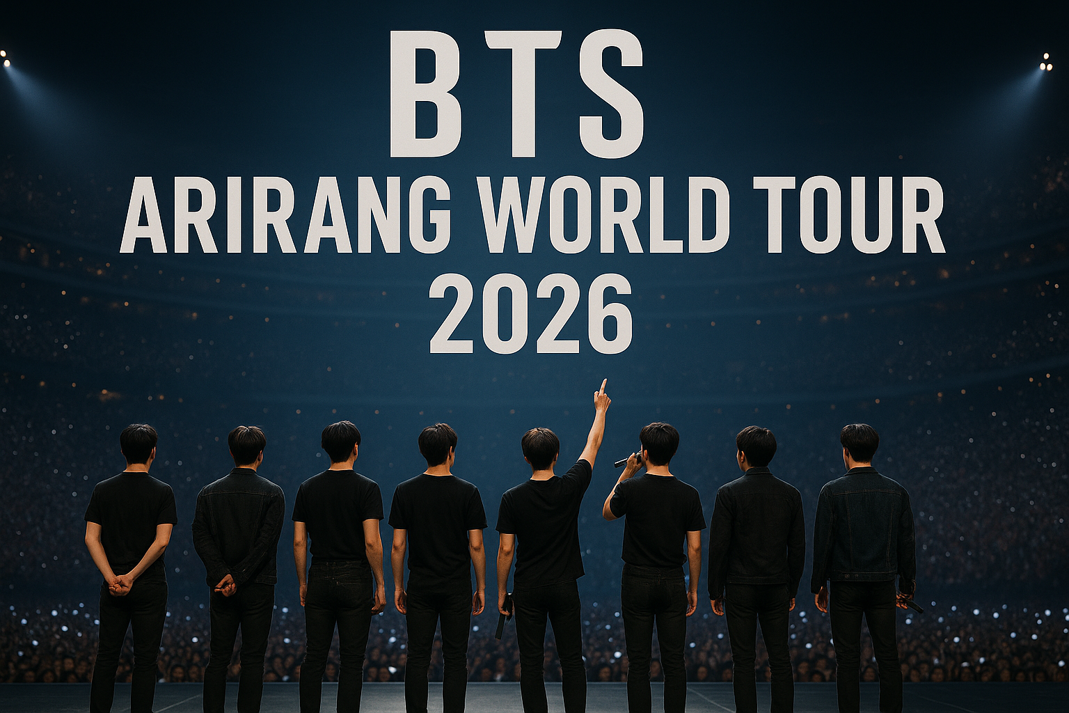 BTS Arirang World Tour 2026: il più grande tour K-pop della storia, 82 concerti senza l'Italia