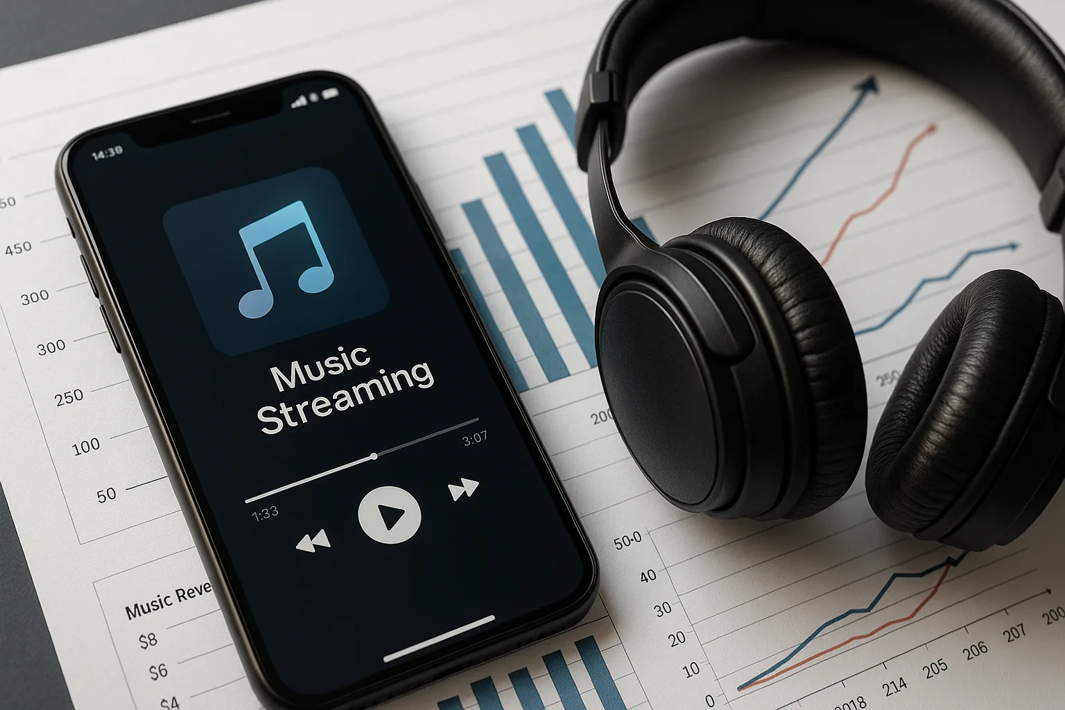 Musica digitale mondiale raggiunge 43 miliardi di dollari: il boom dello streaming