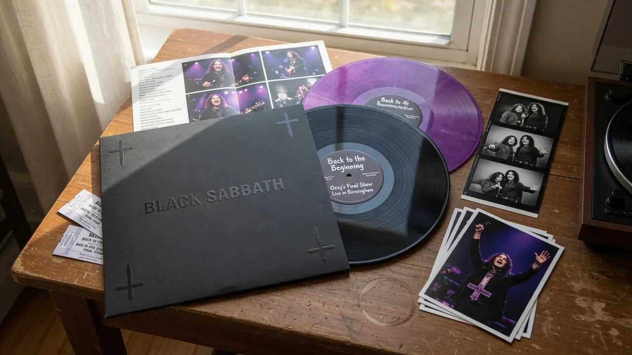 Ozzy Osbourne's Final Black Sabbath Concert Comes to Vinyl