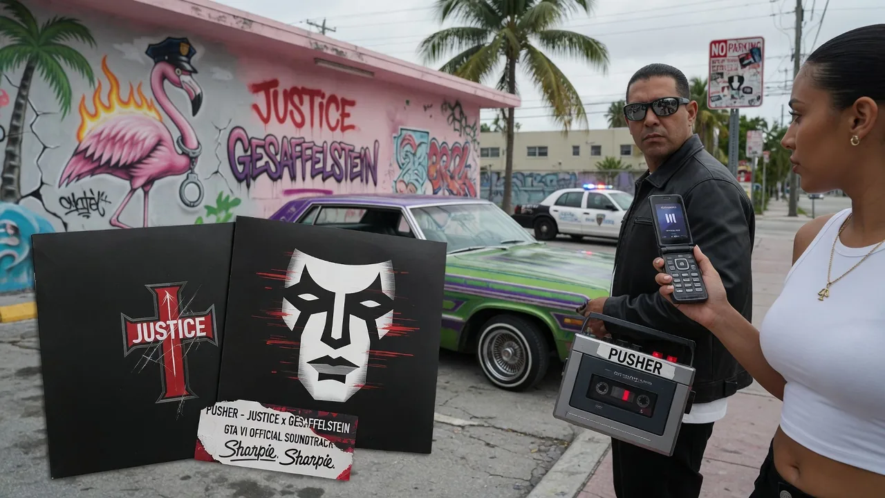 Justice e Gesaffelstein svelano 'Pusher' dalla colonna sonora di Grand Theft Auto VI