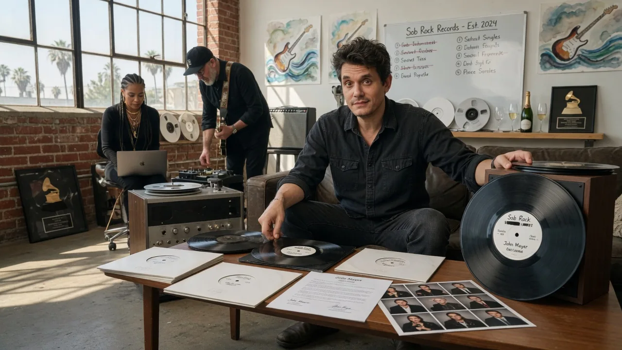 John Mayer Lancia Sob Rock Records con Singolo 'Tom and Jerry'