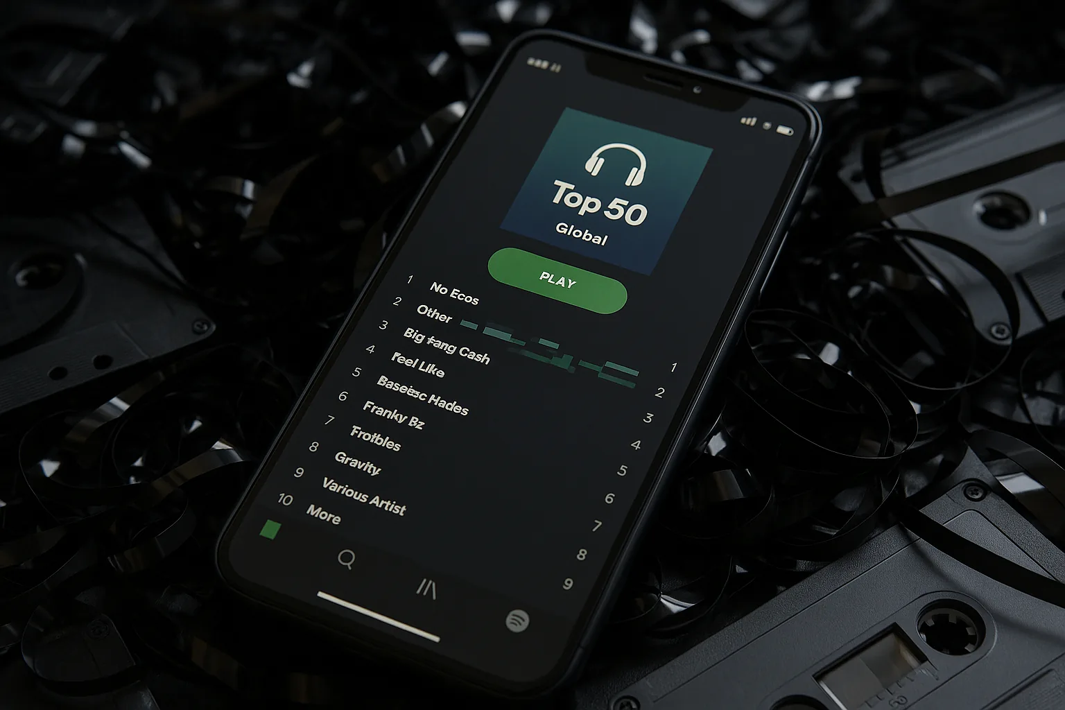 Classifiche streaming e brani IA: come la musica sintetica sta distorcendo i numeri