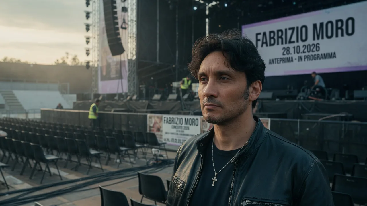 Fabrizio Moro in concerto: data e info sul live del 28 ottobre 2026